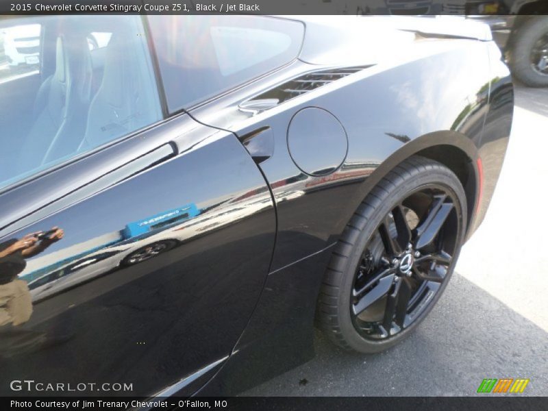 Black / Jet Black 2015 Chevrolet Corvette Stingray Coupe Z51