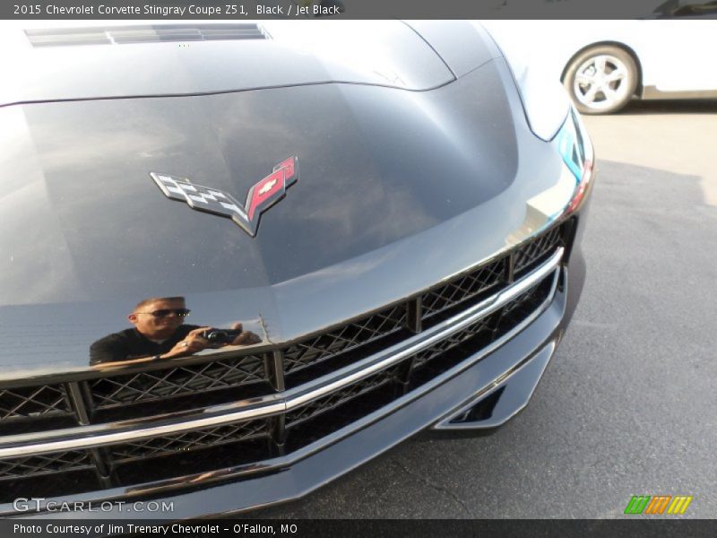 Black / Jet Black 2015 Chevrolet Corvette Stingray Coupe Z51