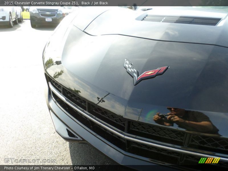 Black / Jet Black 2015 Chevrolet Corvette Stingray Coupe Z51