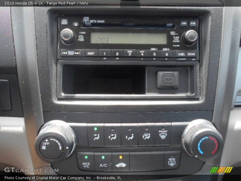 Tango Red Pearl / Ivory 2010 Honda CR-V LX
