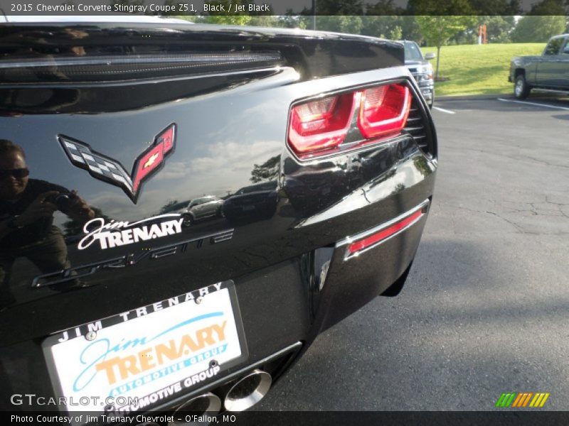 Black / Jet Black 2015 Chevrolet Corvette Stingray Coupe Z51