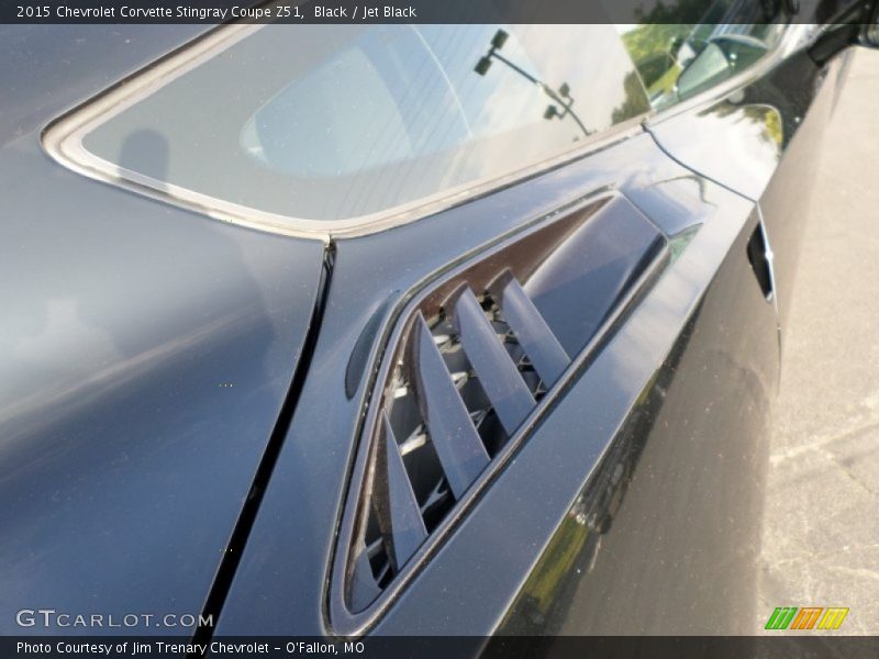 Black / Jet Black 2015 Chevrolet Corvette Stingray Coupe Z51