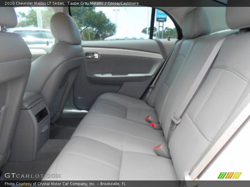 Taupe Gray Metallic / Cocoa/Cashmere 2010 Chevrolet Malibu LT Sedan