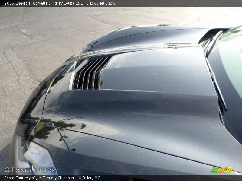 Black / Jet Black 2015 Chevrolet Corvette Stingray Coupe Z51