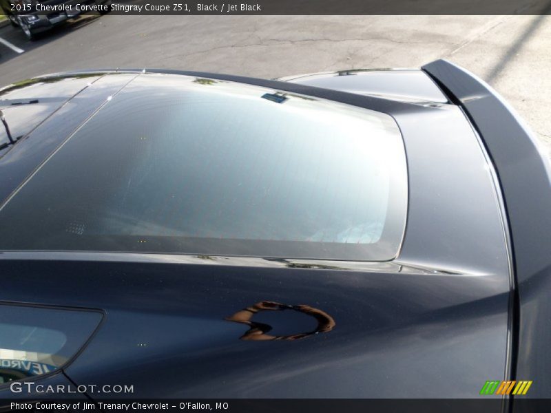 Black / Jet Black 2015 Chevrolet Corvette Stingray Coupe Z51
