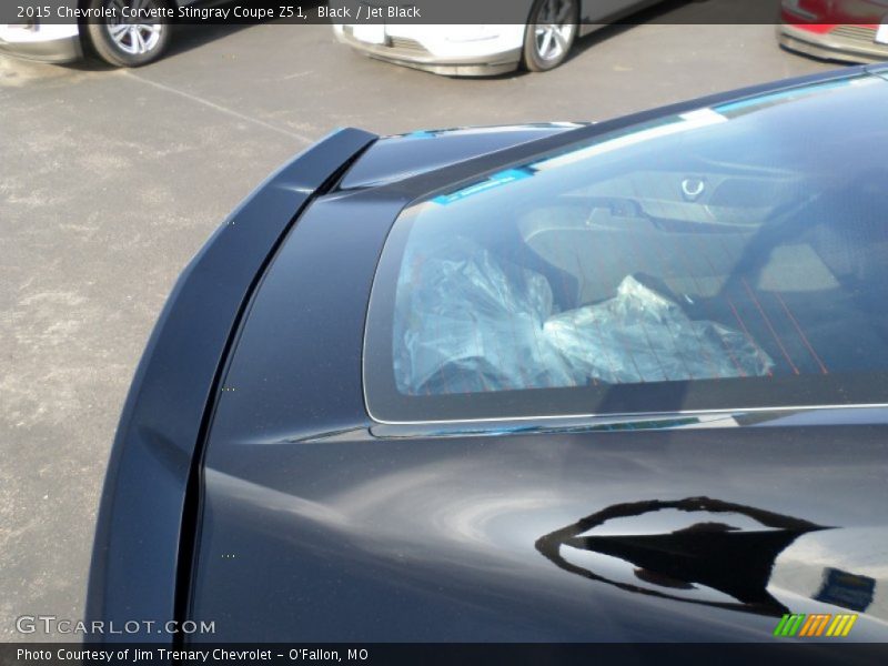 Black / Jet Black 2015 Chevrolet Corvette Stingray Coupe Z51
