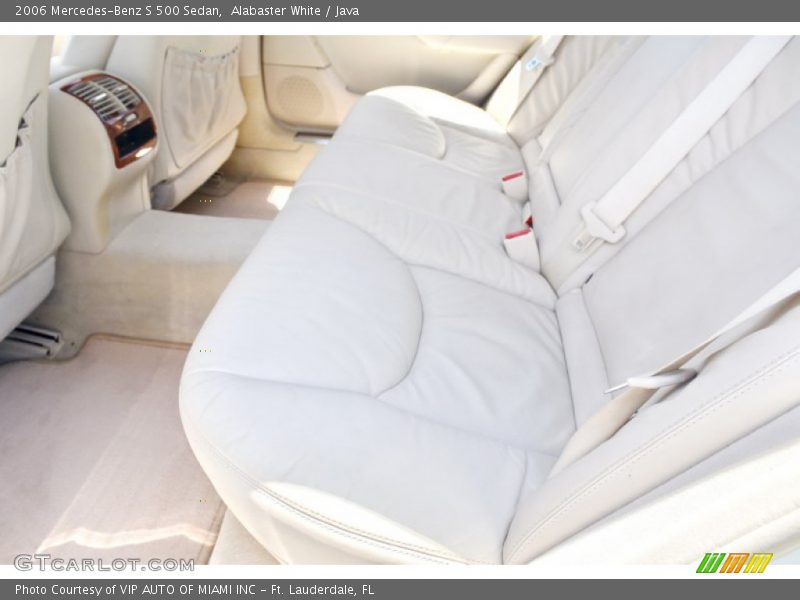 Alabaster White / Java 2006 Mercedes-Benz S 500 Sedan