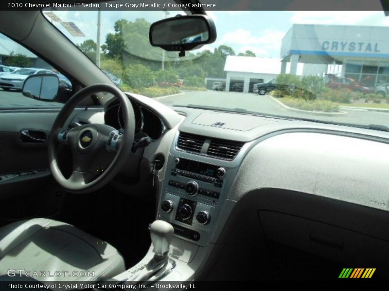 Taupe Gray Metallic / Cocoa/Cashmere 2010 Chevrolet Malibu LT Sedan
