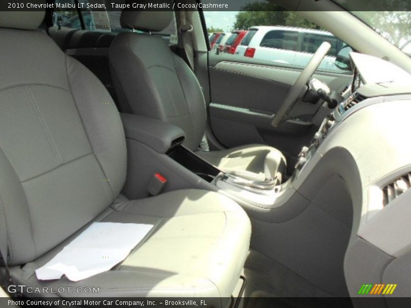 Taupe Gray Metallic / Cocoa/Cashmere 2010 Chevrolet Malibu LT Sedan