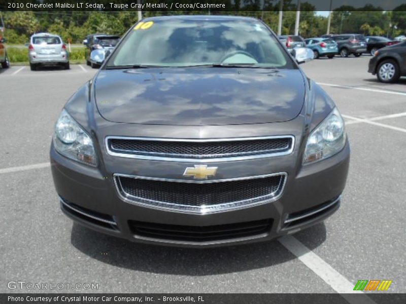 Taupe Gray Metallic / Cocoa/Cashmere 2010 Chevrolet Malibu LT Sedan