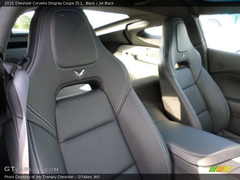 Black / Jet Black 2015 Chevrolet Corvette Stingray Coupe Z51