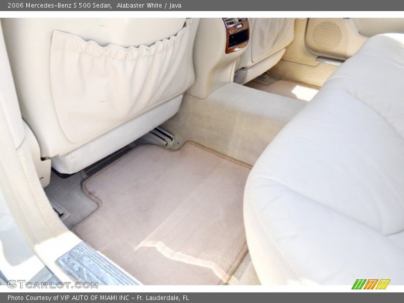 Alabaster White / Java 2006 Mercedes-Benz S 500 Sedan