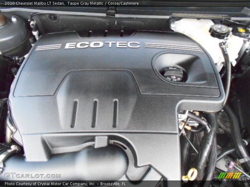 Taupe Gray Metallic / Cocoa/Cashmere 2010 Chevrolet Malibu LT Sedan