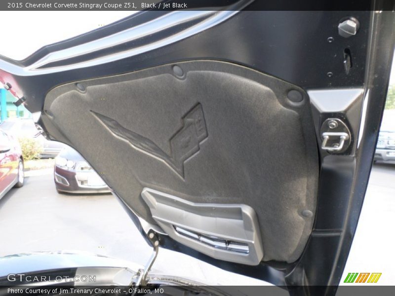 Black / Jet Black 2015 Chevrolet Corvette Stingray Coupe Z51