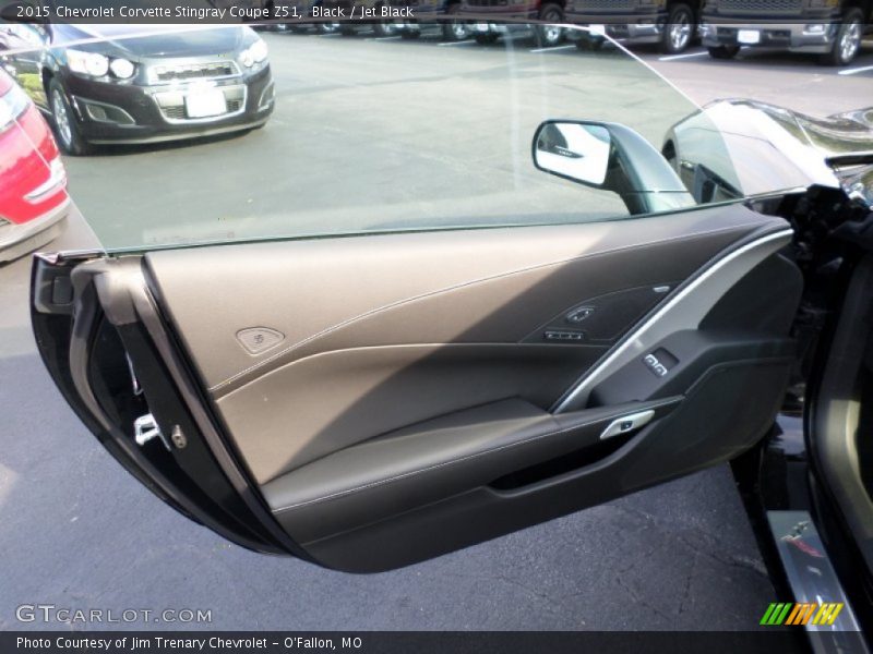 Black / Jet Black 2015 Chevrolet Corvette Stingray Coupe Z51