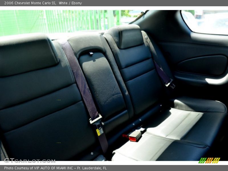 White / Ebony 2006 Chevrolet Monte Carlo SS