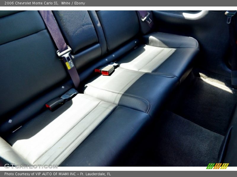 White / Ebony 2006 Chevrolet Monte Carlo SS