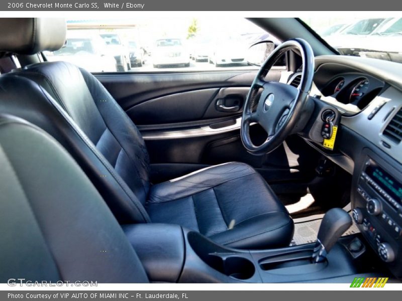 White / Ebony 2006 Chevrolet Monte Carlo SS
