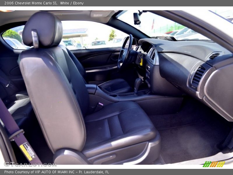 White / Ebony 2006 Chevrolet Monte Carlo SS