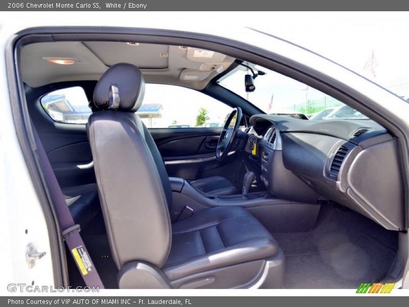 White / Ebony 2006 Chevrolet Monte Carlo SS