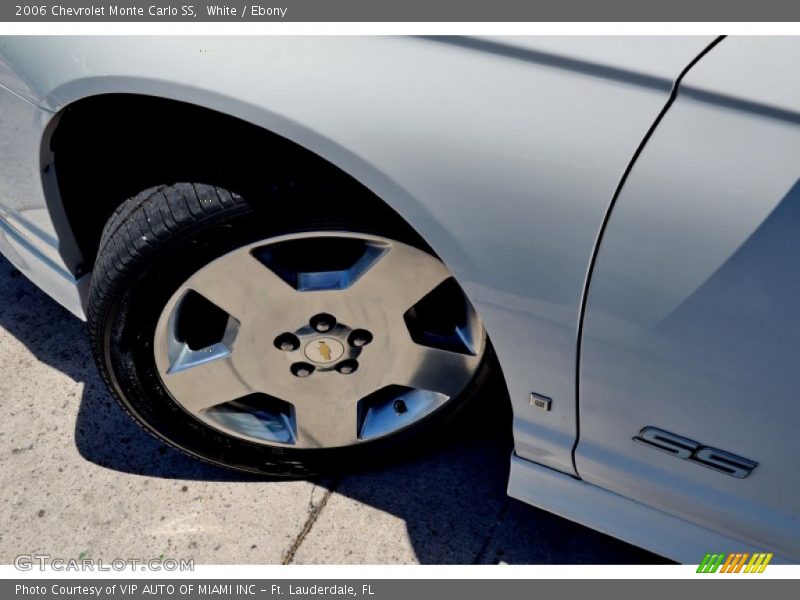 White / Ebony 2006 Chevrolet Monte Carlo SS