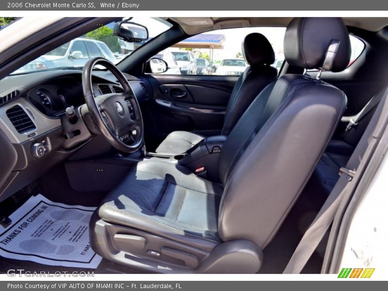 Front Seat of 2006 Monte Carlo SS