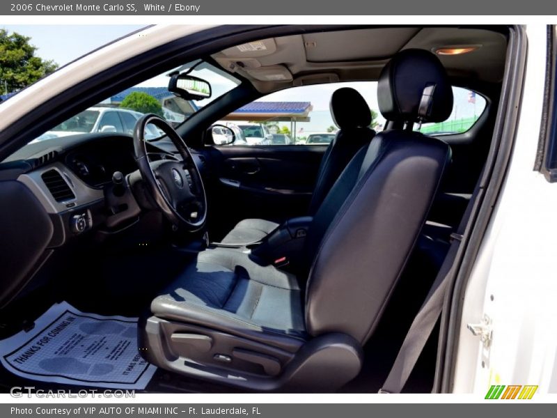 White / Ebony 2006 Chevrolet Monte Carlo SS