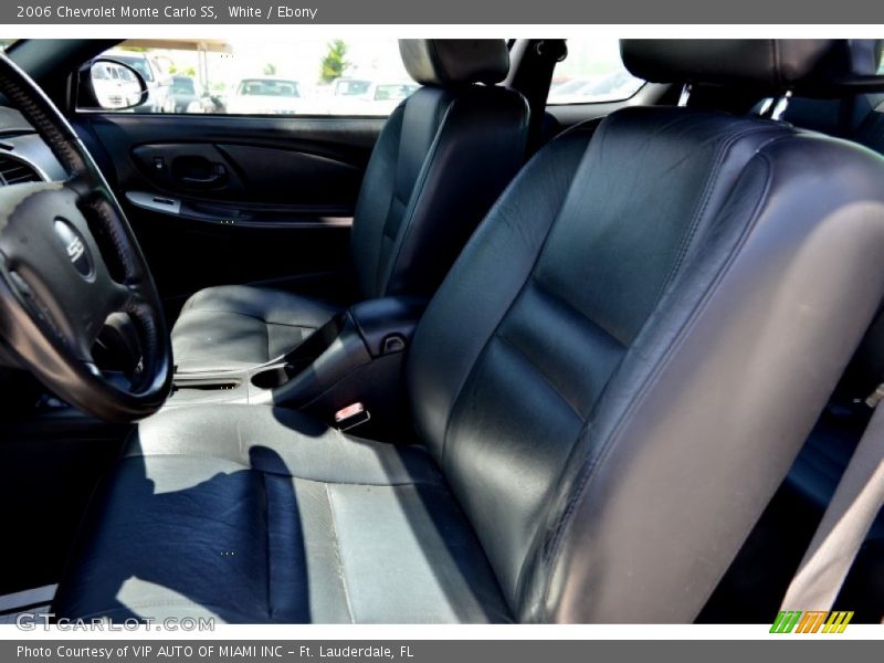 White / Ebony 2006 Chevrolet Monte Carlo SS