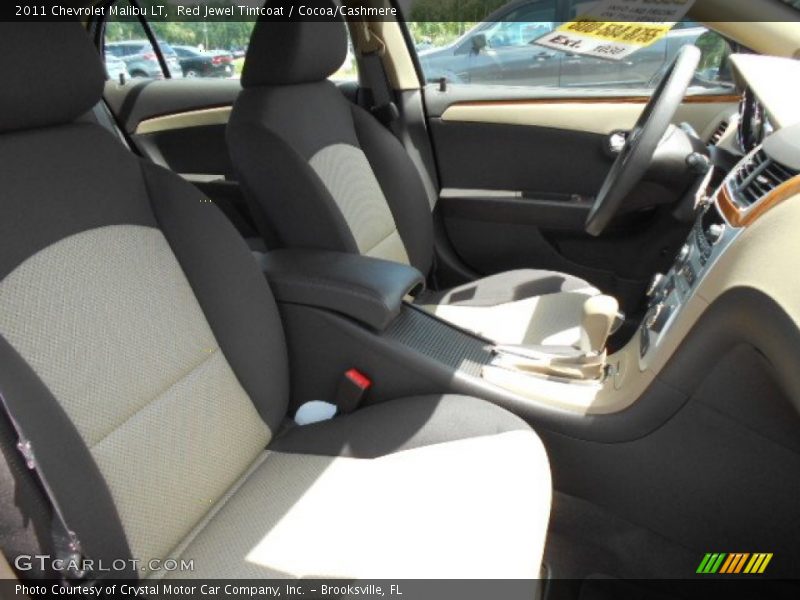 Red Jewel Tintcoat / Cocoa/Cashmere 2011 Chevrolet Malibu LT