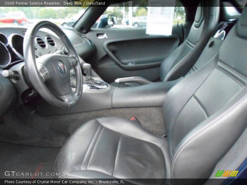Deep Blue / Steel/Sand 2006 Pontiac Solstice Roadster