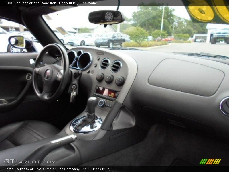 Deep Blue / Steel/Sand 2006 Pontiac Solstice Roadster