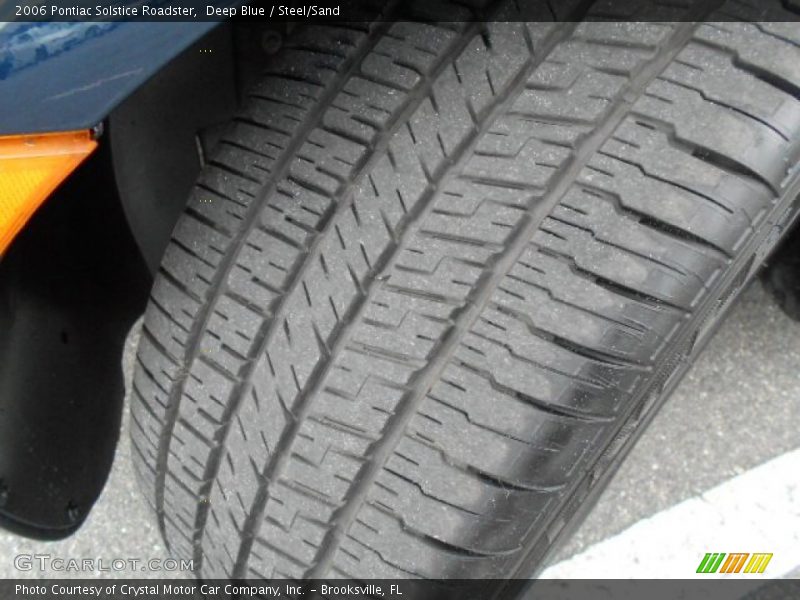 Deep Blue / Steel/Sand 2006 Pontiac Solstice Roadster