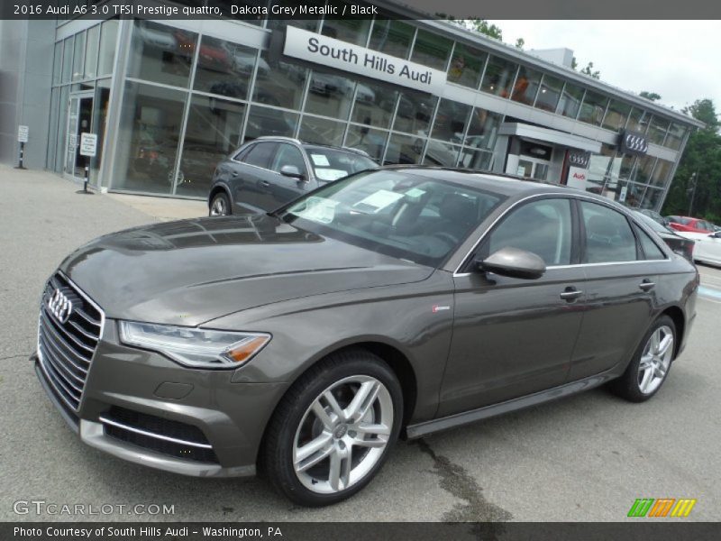 Dakota Grey Metallic / Black 2016 Audi A6 3.0 TFSI Prestige quattro