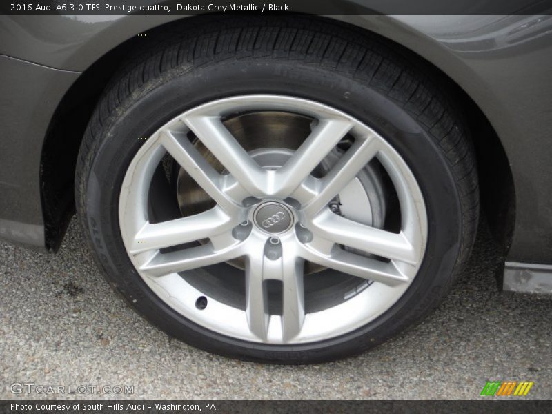 Dakota Grey Metallic / Black 2016 Audi A6 3.0 TFSI Prestige quattro