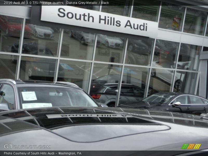 Dakota Grey Metallic / Black 2016 Audi A6 3.0 TFSI Prestige quattro