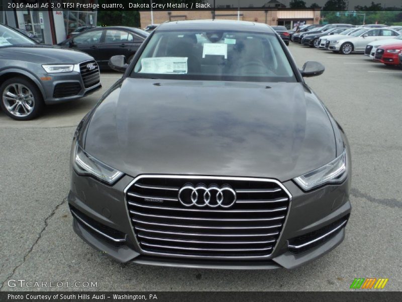 Dakota Grey Metallic / Black 2016 Audi A6 3.0 TFSI Prestige quattro