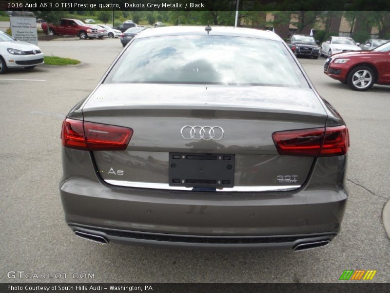 Dakota Grey Metallic / Black 2016 Audi A6 3.0 TFSI Prestige quattro