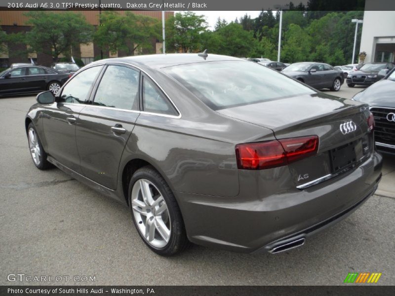 Dakota Grey Metallic / Black 2016 Audi A6 3.0 TFSI Prestige quattro