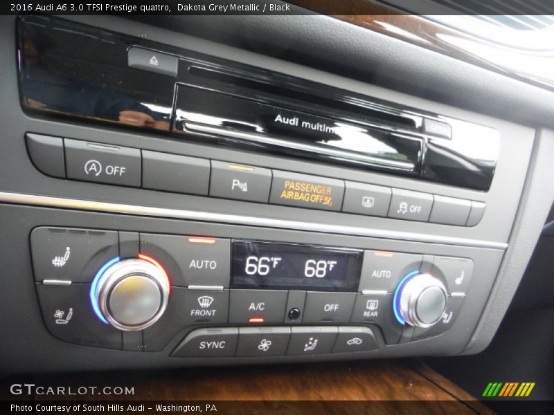 Dakota Grey Metallic / Black 2016 Audi A6 3.0 TFSI Prestige quattro