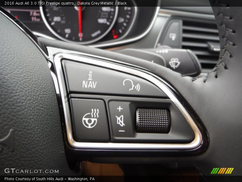 Dakota Grey Metallic / Black 2016 Audi A6 3.0 TFSI Prestige quattro