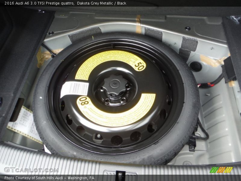 Dakota Grey Metallic / Black 2016 Audi A6 3.0 TFSI Prestige quattro