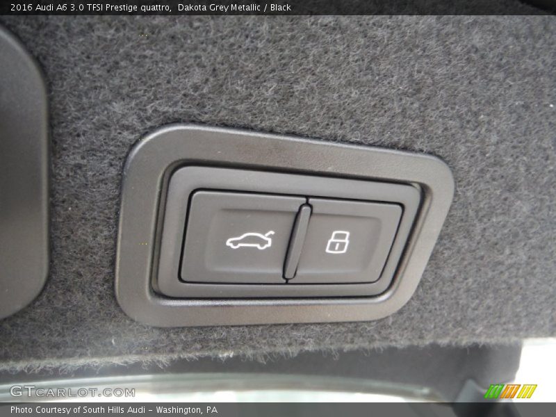 Dakota Grey Metallic / Black 2016 Audi A6 3.0 TFSI Prestige quattro