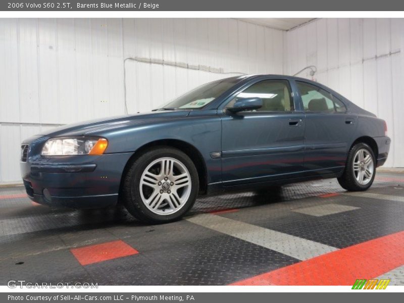 Barents Blue Metallic / Beige 2006 Volvo S60 2.5T