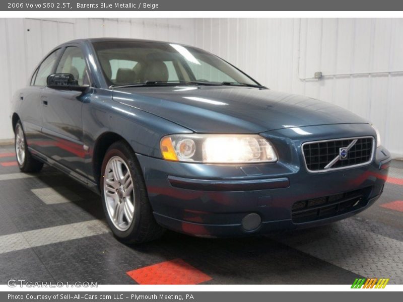 Barents Blue Metallic / Beige 2006 Volvo S60 2.5T