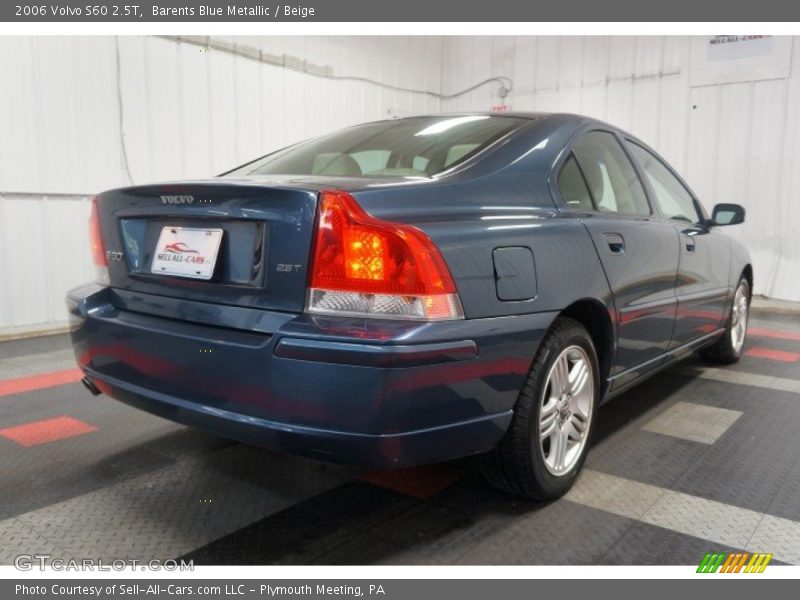 Barents Blue Metallic / Beige 2006 Volvo S60 2.5T