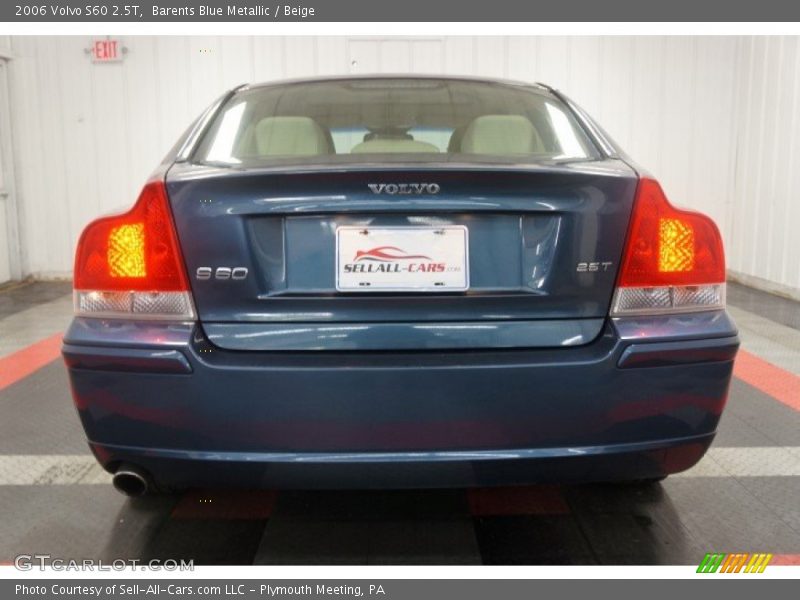 Barents Blue Metallic / Beige 2006 Volvo S60 2.5T