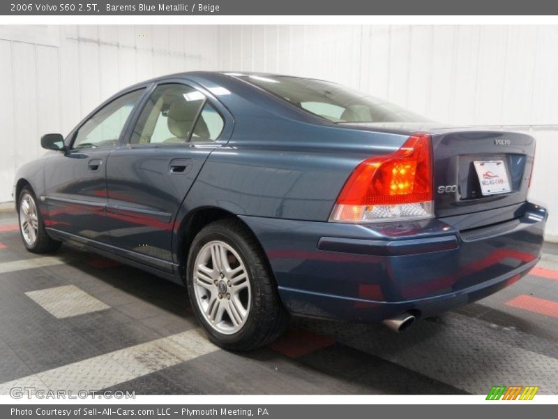 Barents Blue Metallic / Beige 2006 Volvo S60 2.5T