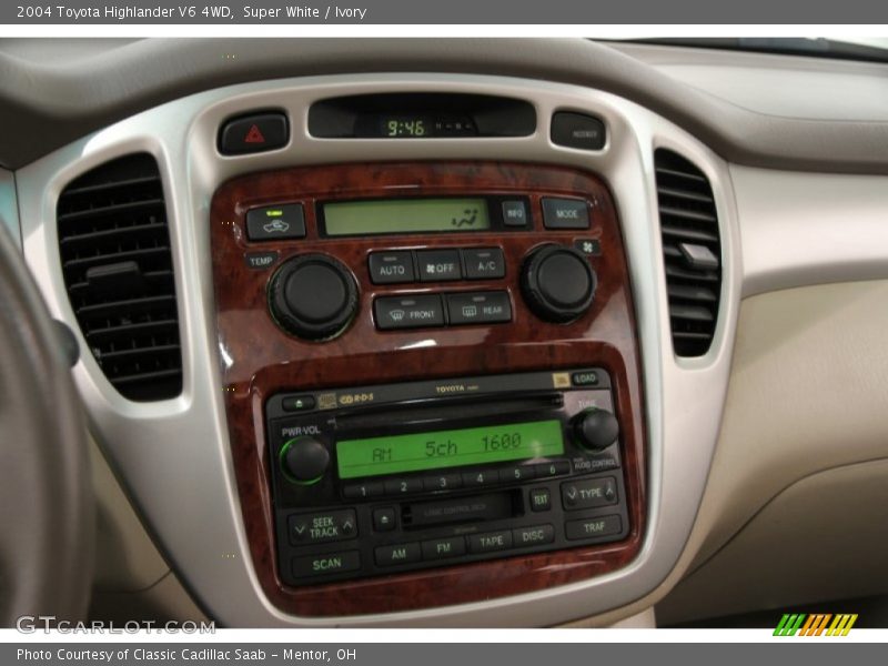 Super White / Ivory 2004 Toyota Highlander V6 4WD