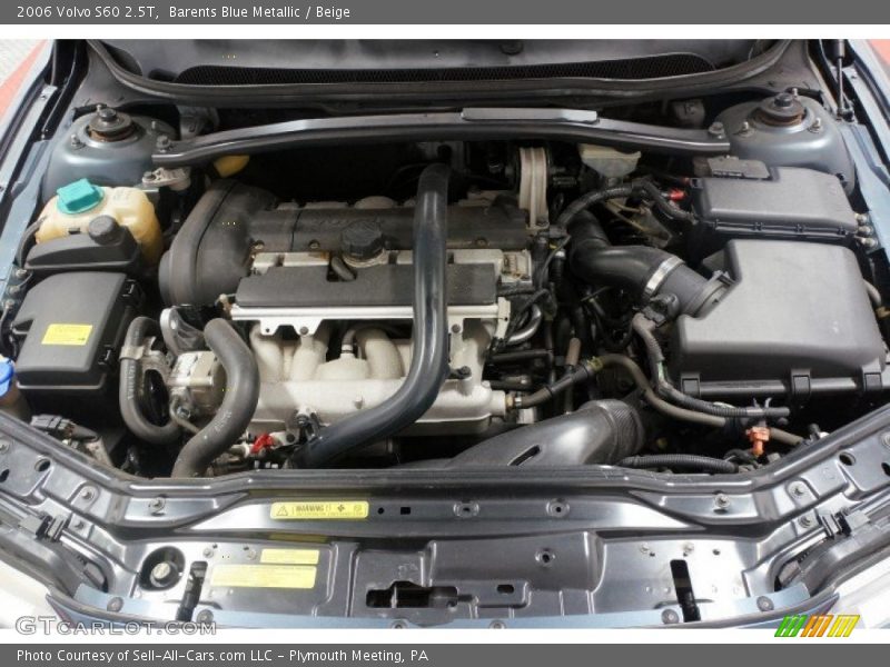 Barents Blue Metallic / Beige 2006 Volvo S60 2.5T