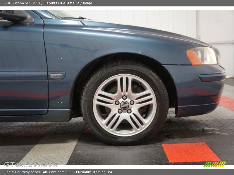 Barents Blue Metallic / Beige 2006 Volvo S60 2.5T